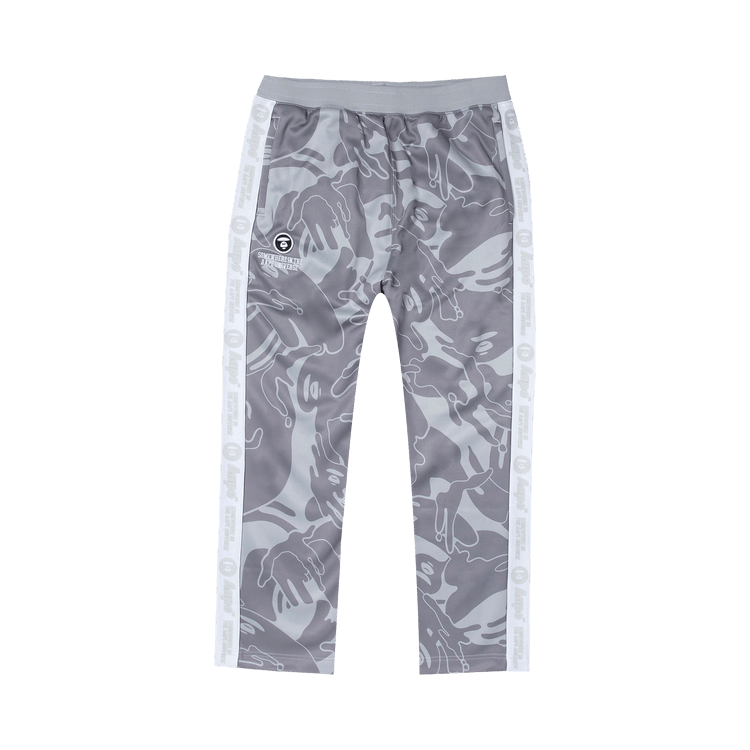 AAPE Moonface Camo Track Pants "Grey/Multi"