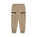 AAPE Moonface Patch Cargo Track Pants "Beige/Dark"