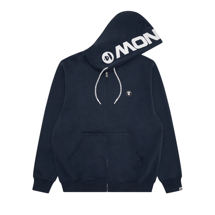 AAPE Now Zip-Up Hoodie "Navy"