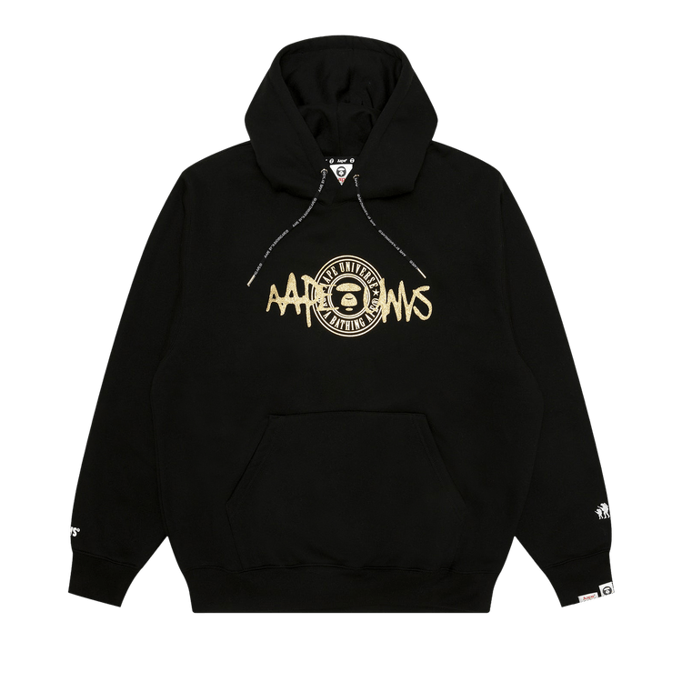AAPE Logo Basic Hoodie "Black"