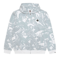 AAPE Now Spades Moonface Camo Hoodie "White/Multi"