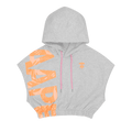 AAPE Moonface Sleeveless Hoodie "Grey/Heather"