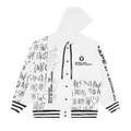 AAPE Spliced Hoodie "White"