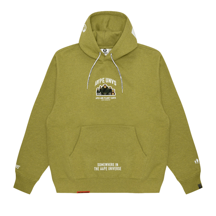 AAPE r Hoodie "Green/Heather"