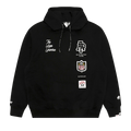 AAPE Unvs Embroidered Hoodie "Black"