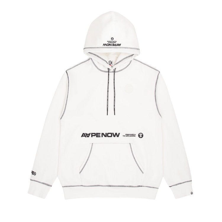 AAPE Crew Neck Hoodie "Ivory"