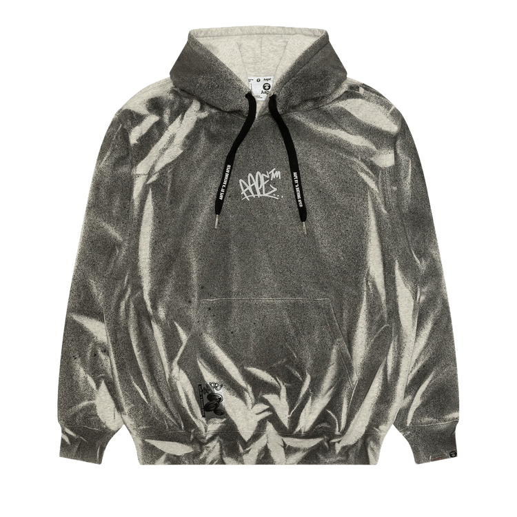 AAPE Logo Graphic Hoodie "Black/Light"
