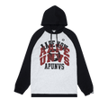 AAPE Moonface Raglan Hoodie "Black"