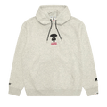 AAPE Unvs Moonface Hoodie "White/Heather"