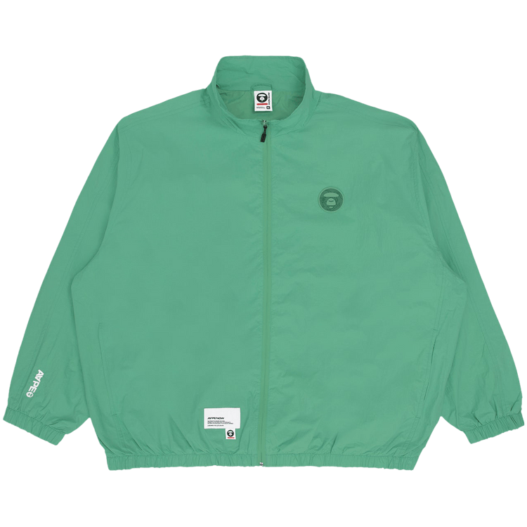 AAPE Moonface Patch Lightweight Zip Jacket "Green"