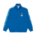 AAPE Moonface Patch Zip-Up Track Jacket "Blue"