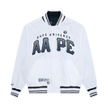 AAPE Moonface Patch Reversible Jacket "White"
