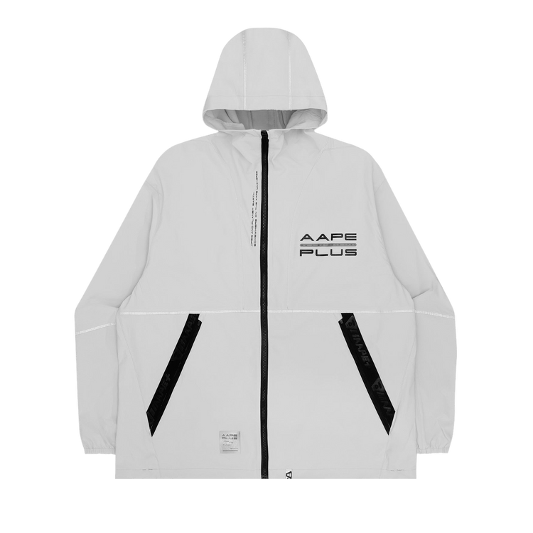 AAPE Hooded Zip Jacket "Grey/Light"