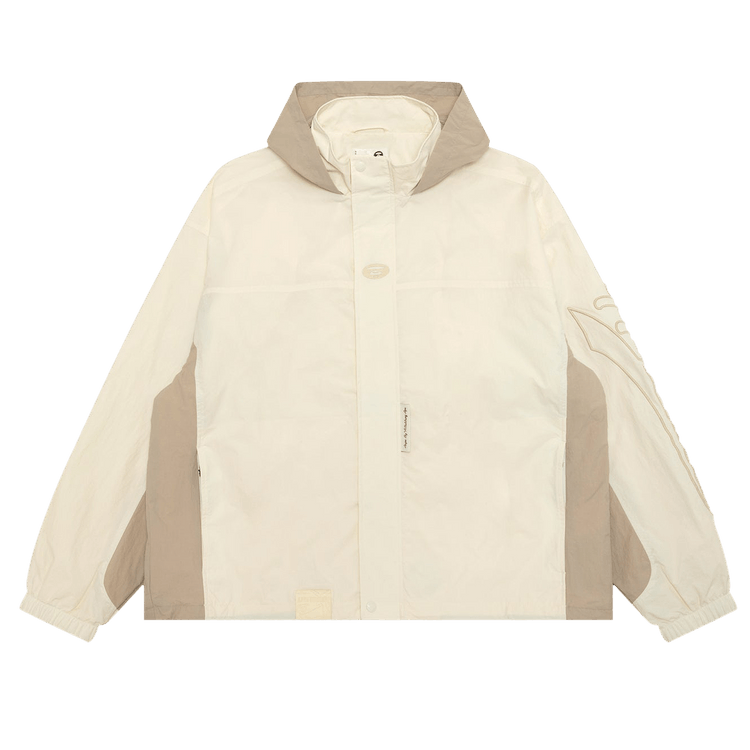 AAPE Moonface Hooded Jacket "Ivory"