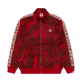 AAPE Now Moonface Camo Zip-Up Jacket "Red/Multi"