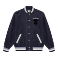 AAPE Moonface Embroidered Jacket "Grey/Purple"