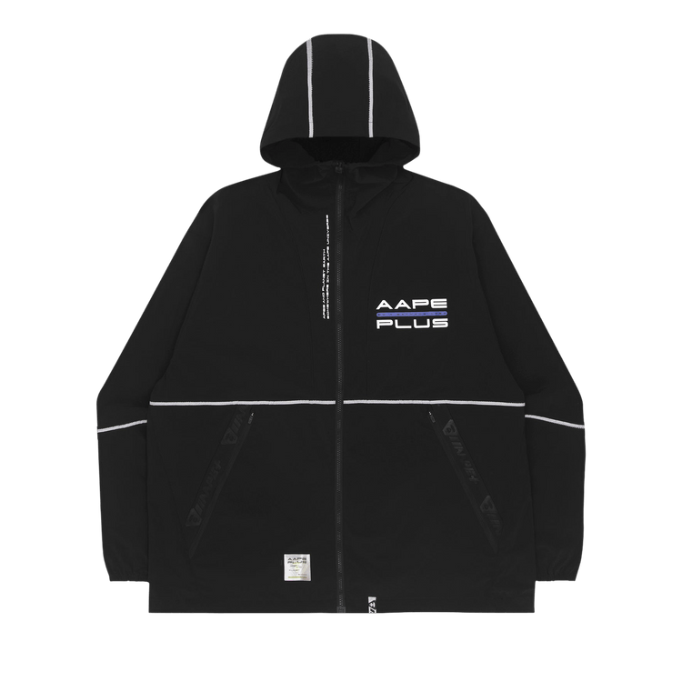AAPE Hooded Zip Jacket "Black"