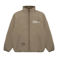 AAPE Moonface Patch Zip-Up Jacket "Beige/Dark"