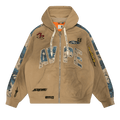 AAPE Logo Hooded Jacket "Beige/Light"