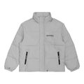 AAPE Moonface Patch Padded Jacket "Grey/Green"