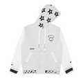AAPE Moonface Hooded Jacket "White/Heather"