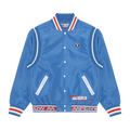AAPE Moonface Patch Jersey Jacket "Blue/Light"
