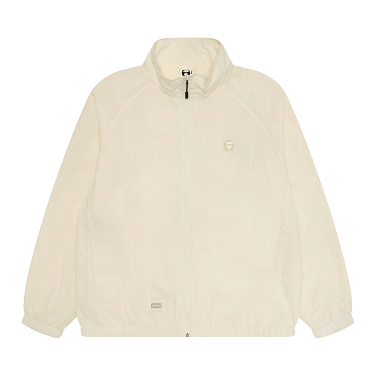 AAPE Now Moonface Zip-Up Jacket "Ivory"