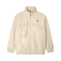 AAPE Moonface Patch Nylon Jacket "Ivory/Grey"