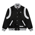 AAPE Moonface Patch Jersey Jacket "Black"