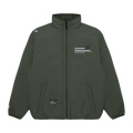 AAPE Moonface Patch Zip-Up Jacket "Khaki/Grey"