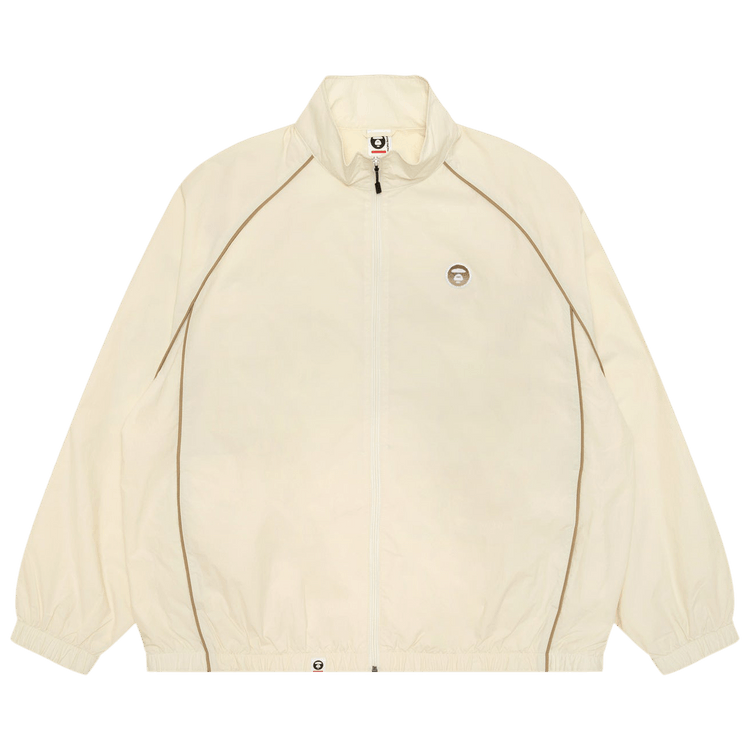 AAPE Now Moonface Logo Jacket "Ivory"