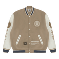 AAPE Moonface Embroidered Jacket "Beige"