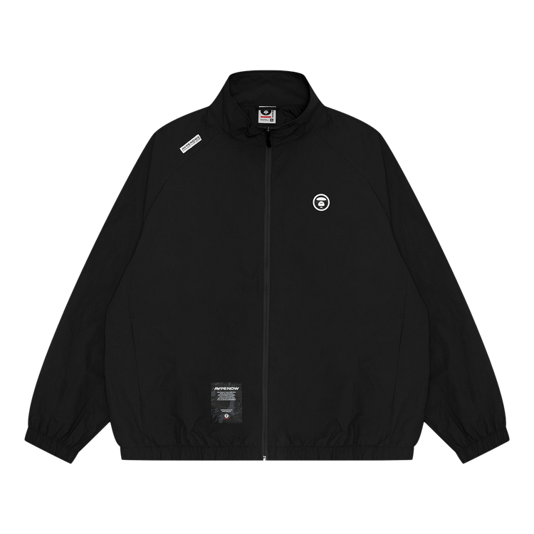 AAPE Moonface Logo Zip-Up Jacket "Black"