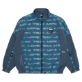 AAPE Moonface Logo Monogram Zip Jacket "Blue/Beige"