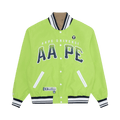 AAPE Moonface Patch Reversible Jacket "Green/Beige"