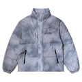AAPE Moonface Tie-Dye Padded Jacket "White/Green"