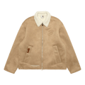 AAPE Moonface Zip-Up Jacket "Beige/Brown"