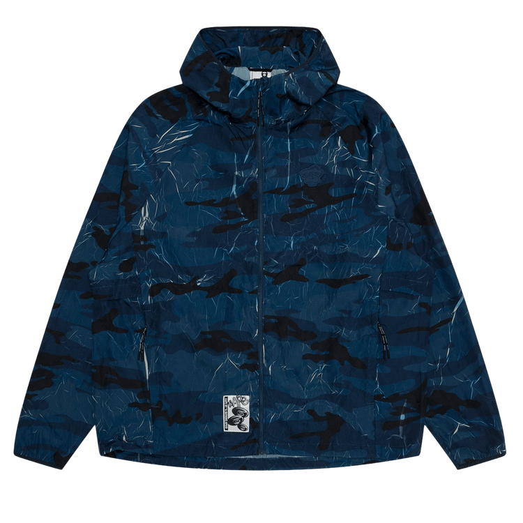 AAPE Camo Hooded Jacket "Blue/Multi"