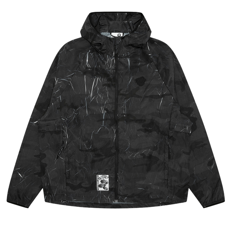 AAPE Camo Hooded Jacket "Black/Multi"