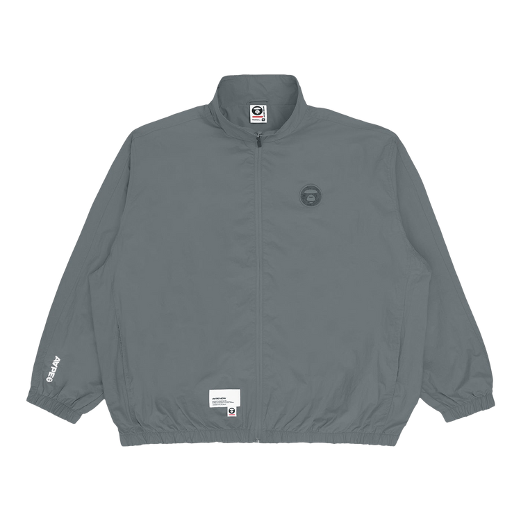 AAPE Moonface Patch Lightweight Zip Jacket "Grey/Light"