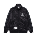AAPE Moonface Embroidered Track Jacket "Black/Multi"