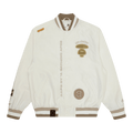AAPE Moonface Embroidered Jacket "Ivory"
