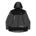 AAPE Moonface Hooded Utility Jacket "Grey"