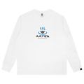 AAPE r Graphic Long Sleeve Tee "White"