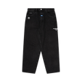 AAPE Moonface Patch Relaxed Jeans "Black"