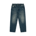 AAPE Moonface Washed Jeans "Blue/Light"