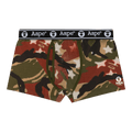 AAPE Camo Boxer Shorts "Red/Green"