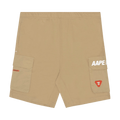 AAPE Moonface Cargo Shorts "Beige/Light"