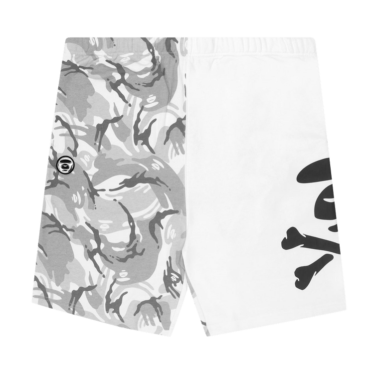 AAPE Moonface Shorts "White"