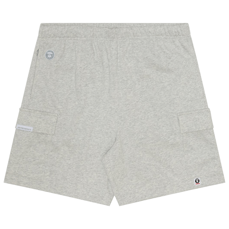 AAPE Sweat Shorts "White/Heather"